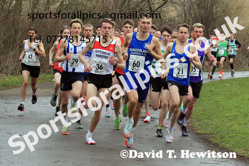 Senior Men and Veterans (Over 40s), 2023 NECAA Royal Signals Relays, Hetton le Hole, County Durham. Photo: David T. Hewitson/Sports for All Pics
